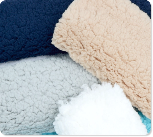 Sherpa Fabric ( 1 Side )